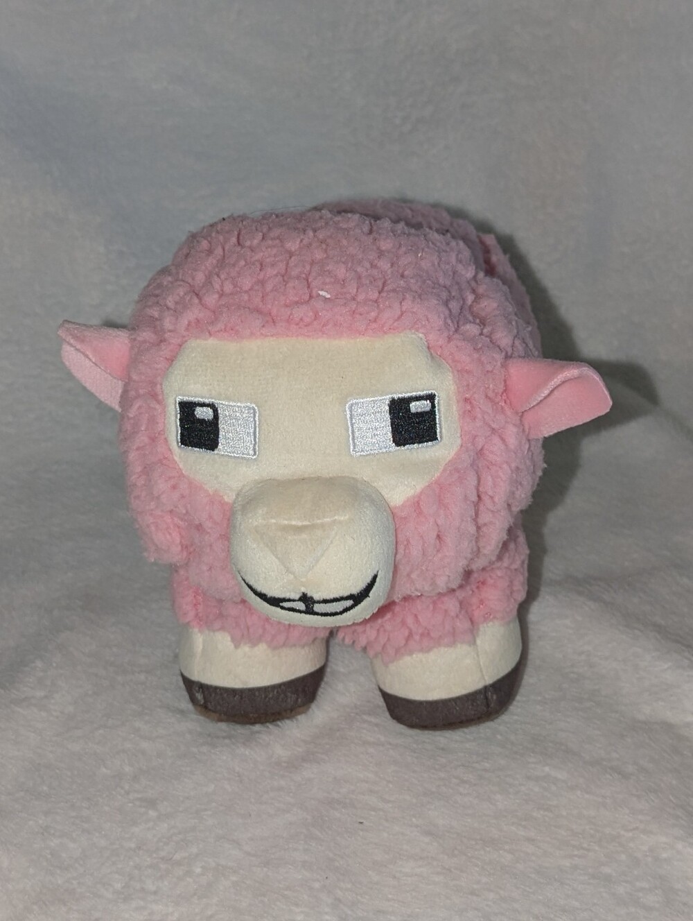 Minecraft Movie Pink Sheep Plush 8” Stuffed Animal Mojang